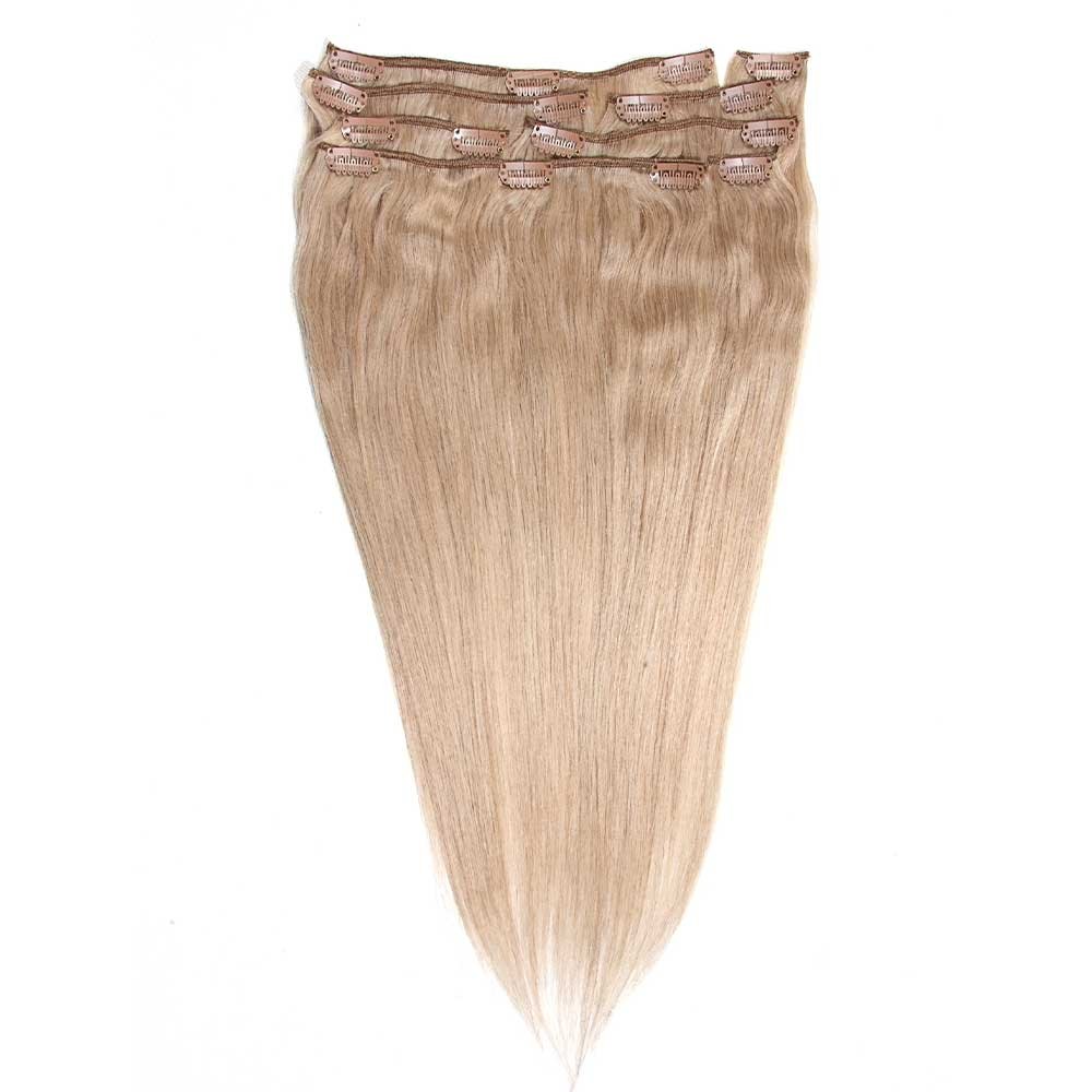 Idolra Clip In Real Human Hair Extensions Virgin Indian Natural Straight